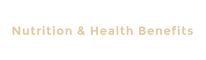 Nutrition & Health Benefits