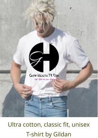 Ultra cotton, classic fit, unisex T-shirt by Gildan