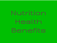 Nutrition Health Benefits